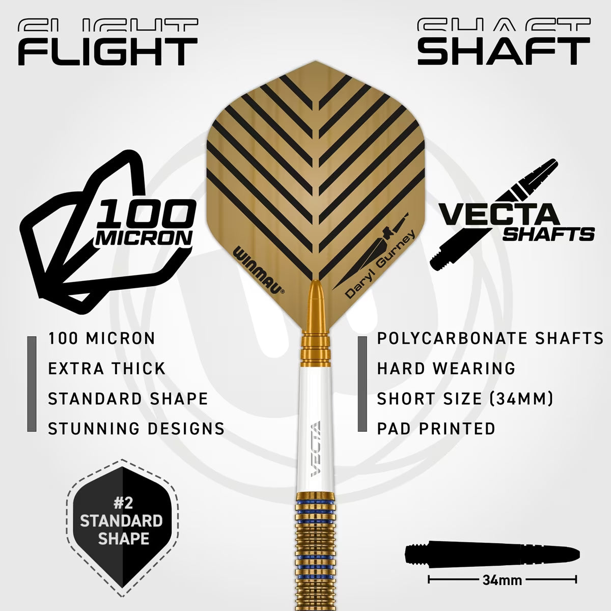 Winmau Daryl Gurney Signature Edition 23g Steeldart