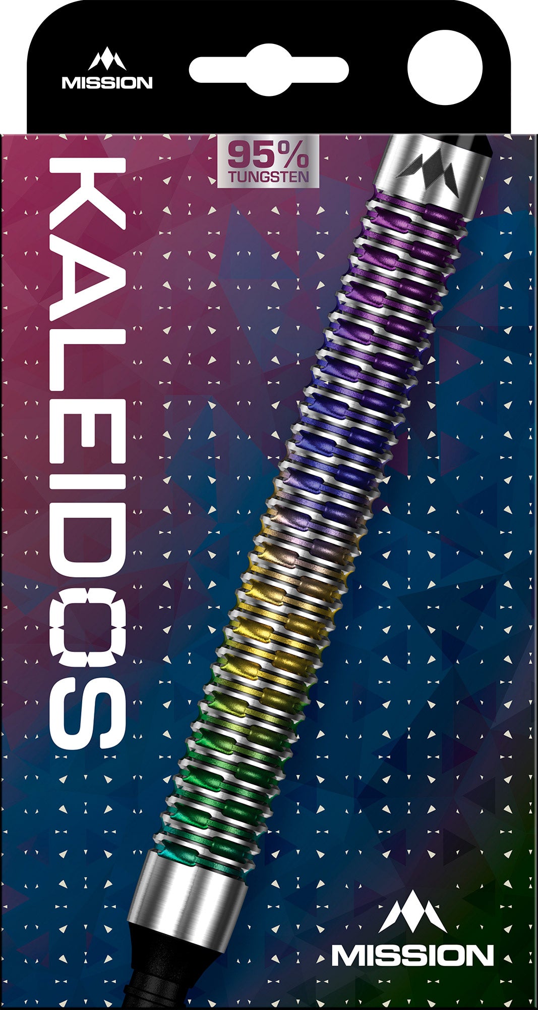 Mission Kaleidos Darts - Soft Tip - 95% Tungsten - 19g