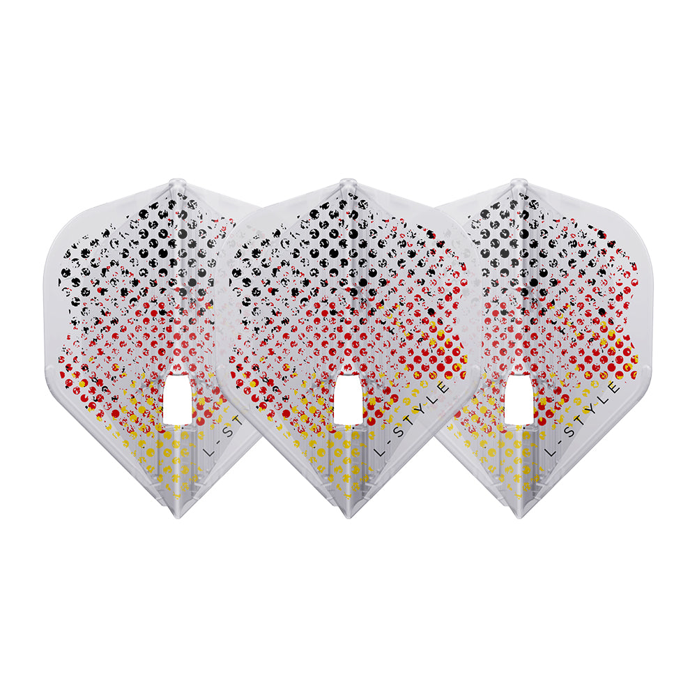 L-Style Gabriel Clemens V4 KAMI PRO L1 Clear White Flights