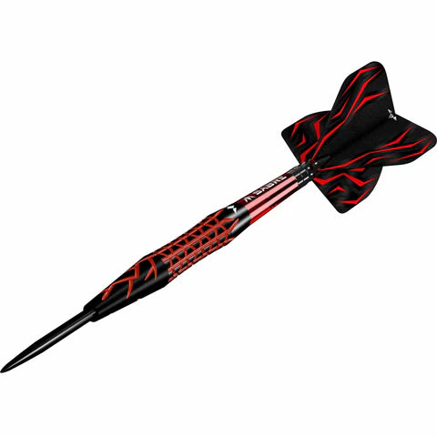 Mission Lava Darts 95%Tungsten - Black & Red Electro