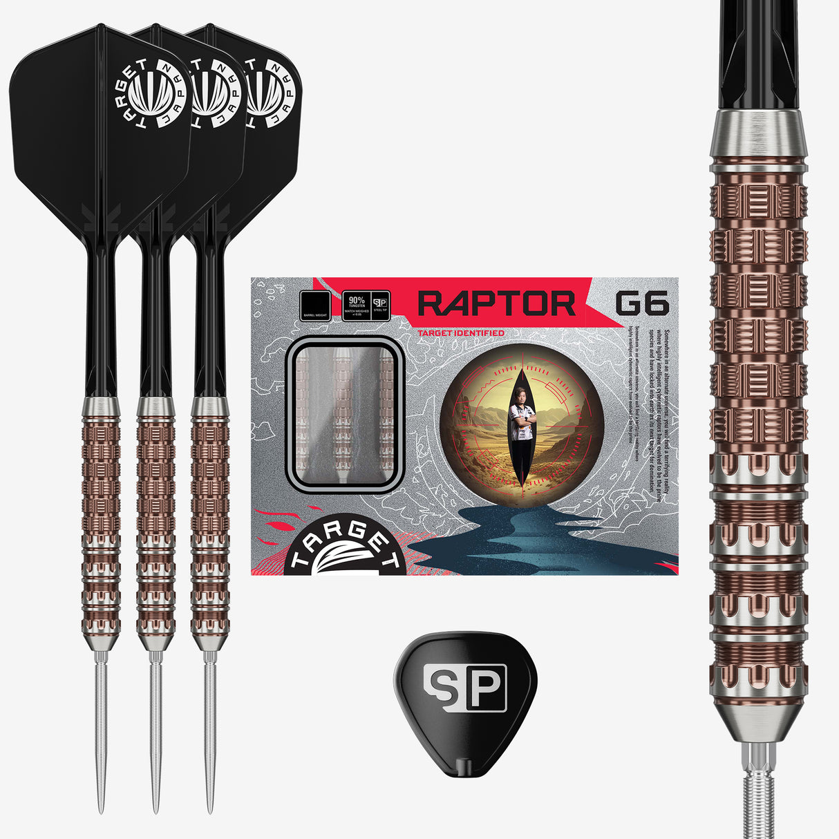 Target Japan Pime Series Raptor G6 GEORGE NISHITANI Steel 90% Tungsten