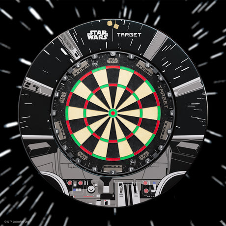 Target Star Wars Millennium Falcon TOR Dartboard Surround Bundle
