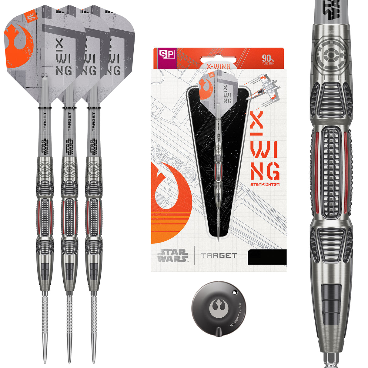Target Star Wars X-Wing Swiss Point Steeldarts