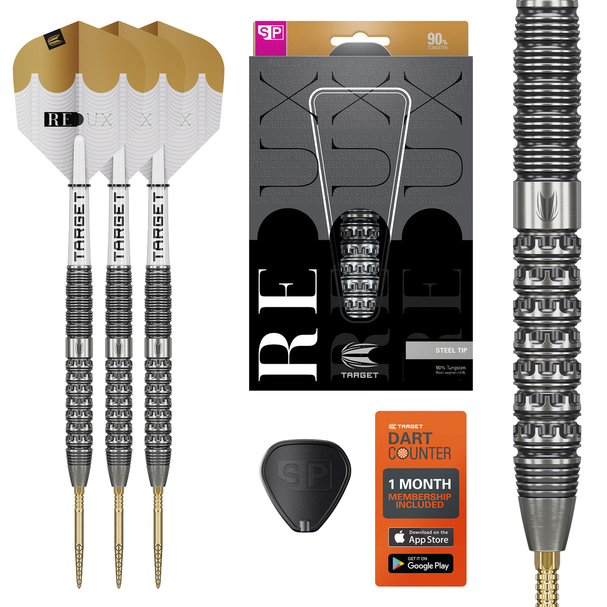 Target Redux 90% 01 Swiss Steeltip