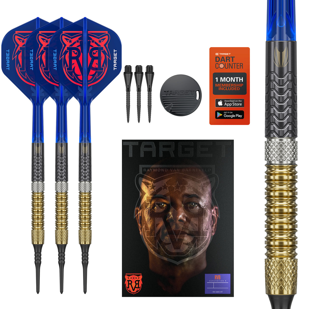 Target Raymond van Barneveld G6 95% Soft tip
