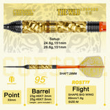 Cuesoul "The Wild" 95% Tungsten Leopard Steeltip