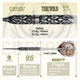 Cuesoul "The Wild" 95% Tungsten Bear Steeltip