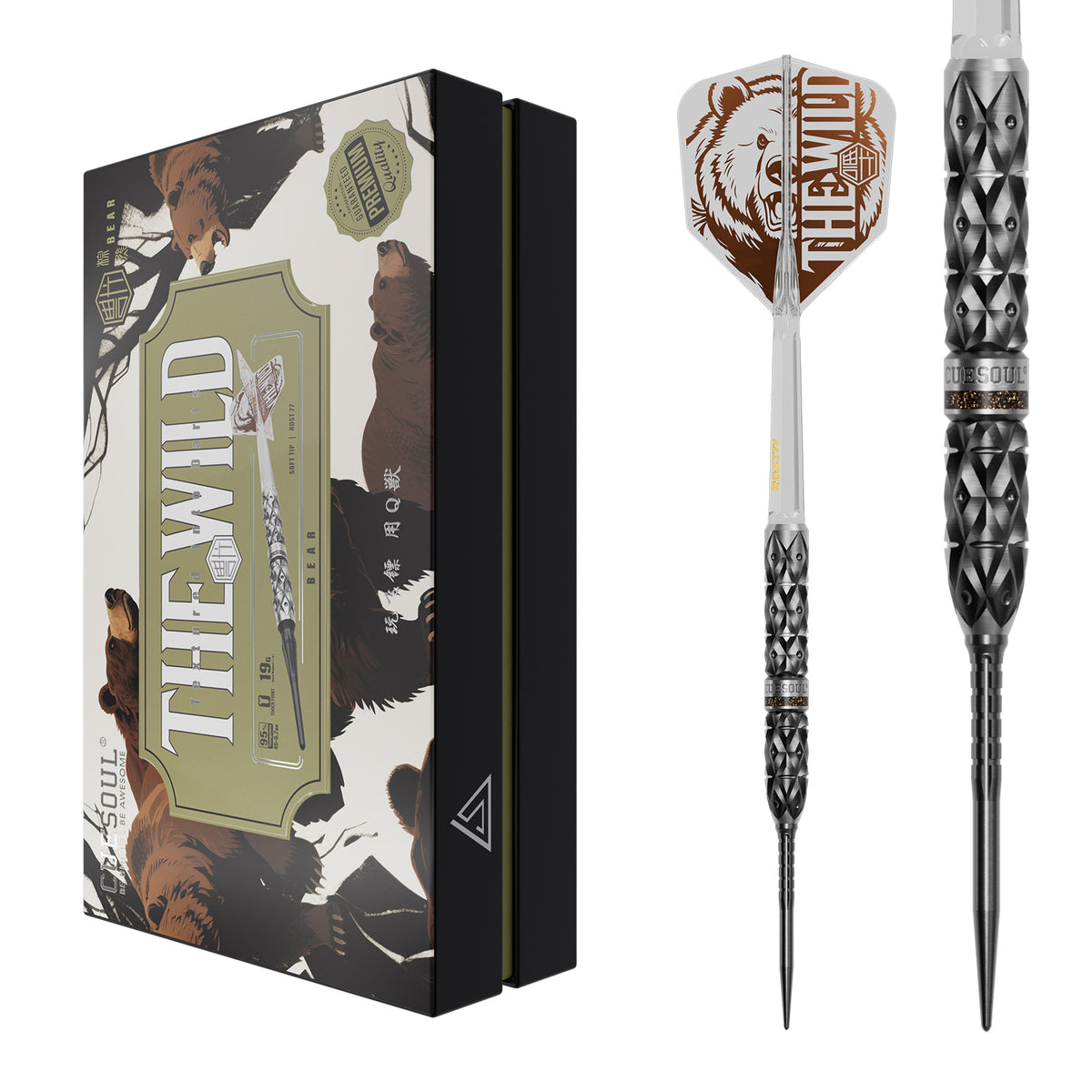Cuesoul "The Wild" 95% Tungsten Bear Steeltip