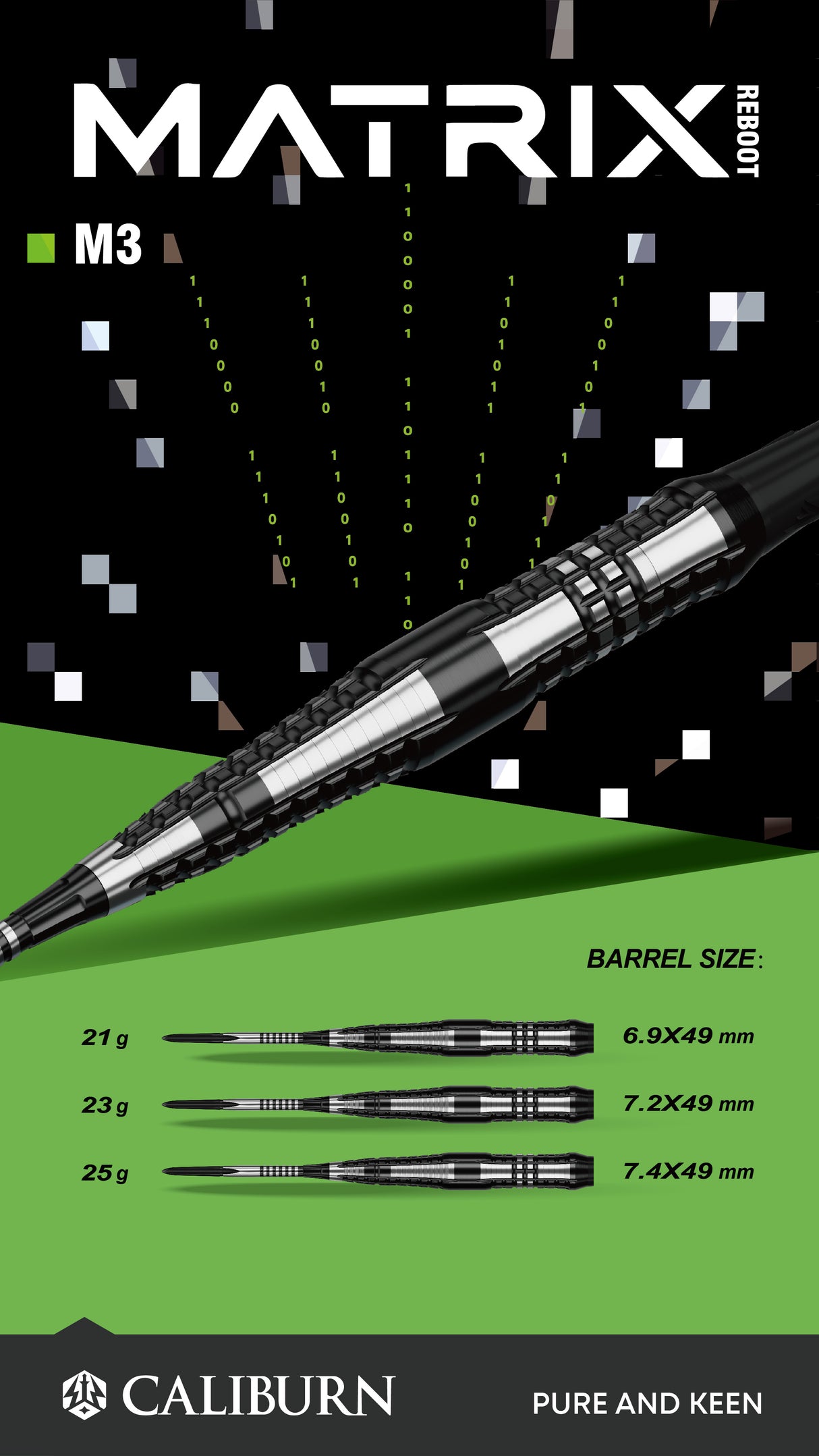 Caliburn Matrix: Reboot M3 Steeltip