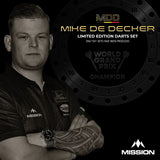 Mission Mike De Decker Limited Edition World Grand Prix 24g Steel Tip