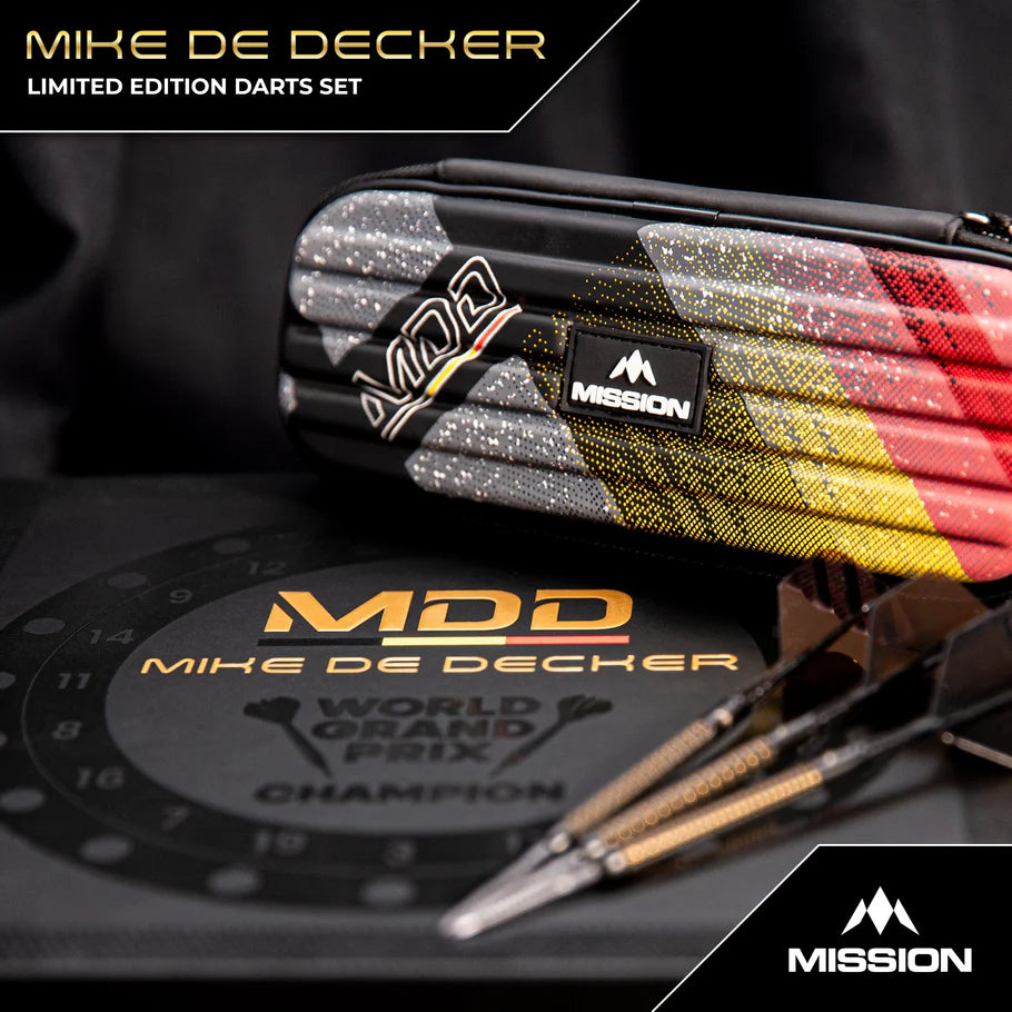 Mission Mike De Decker Limited Edition World Grand Prix 24g Steel Tip