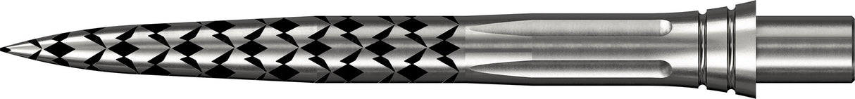 Mission Caliburn EVO Dart Points - Mission Logo - Silber