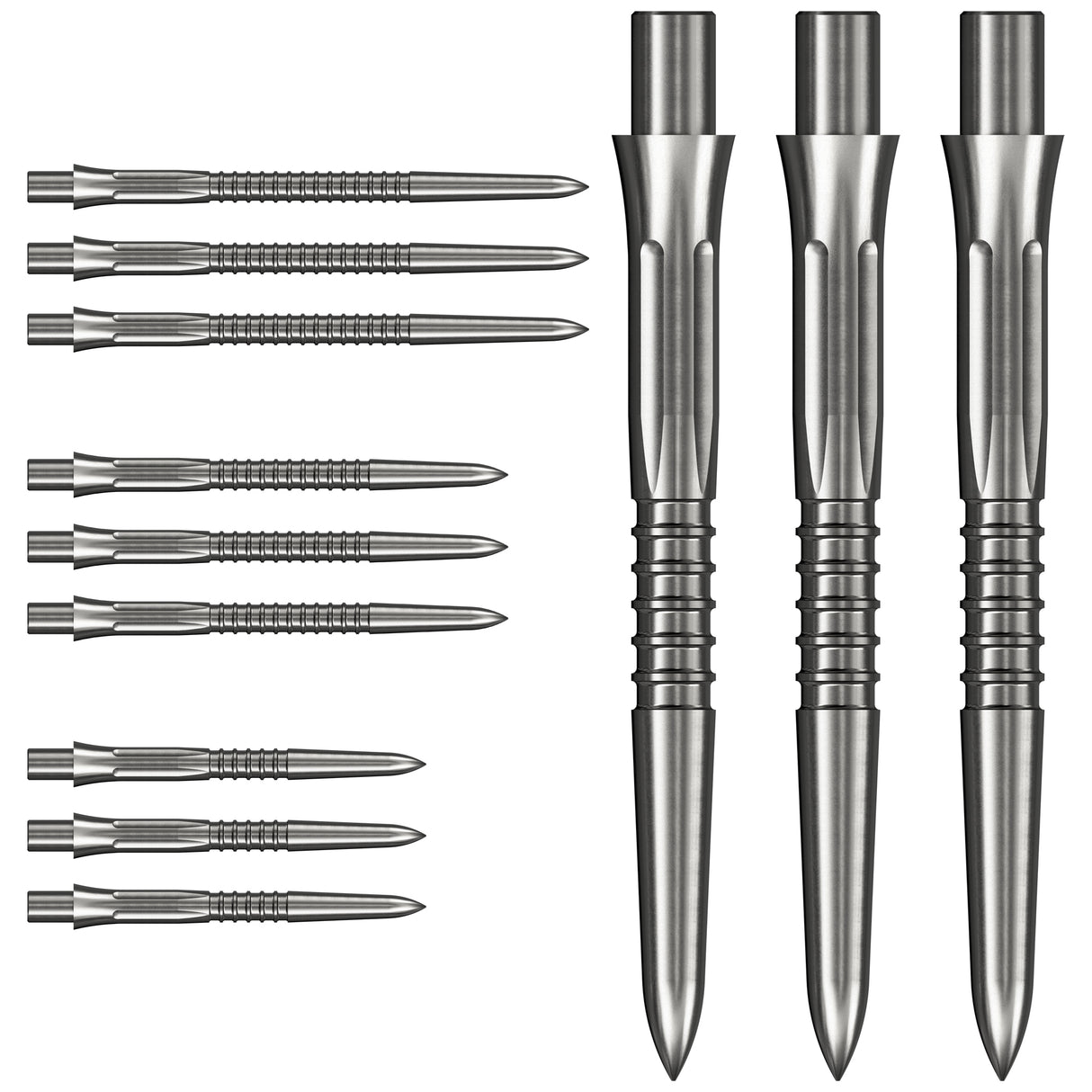 Mission Caliburn EVO Dart Points - GV1 - Silber