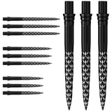 Mission Caliburn EVO Dart Points - Mission Logo - Schwarz