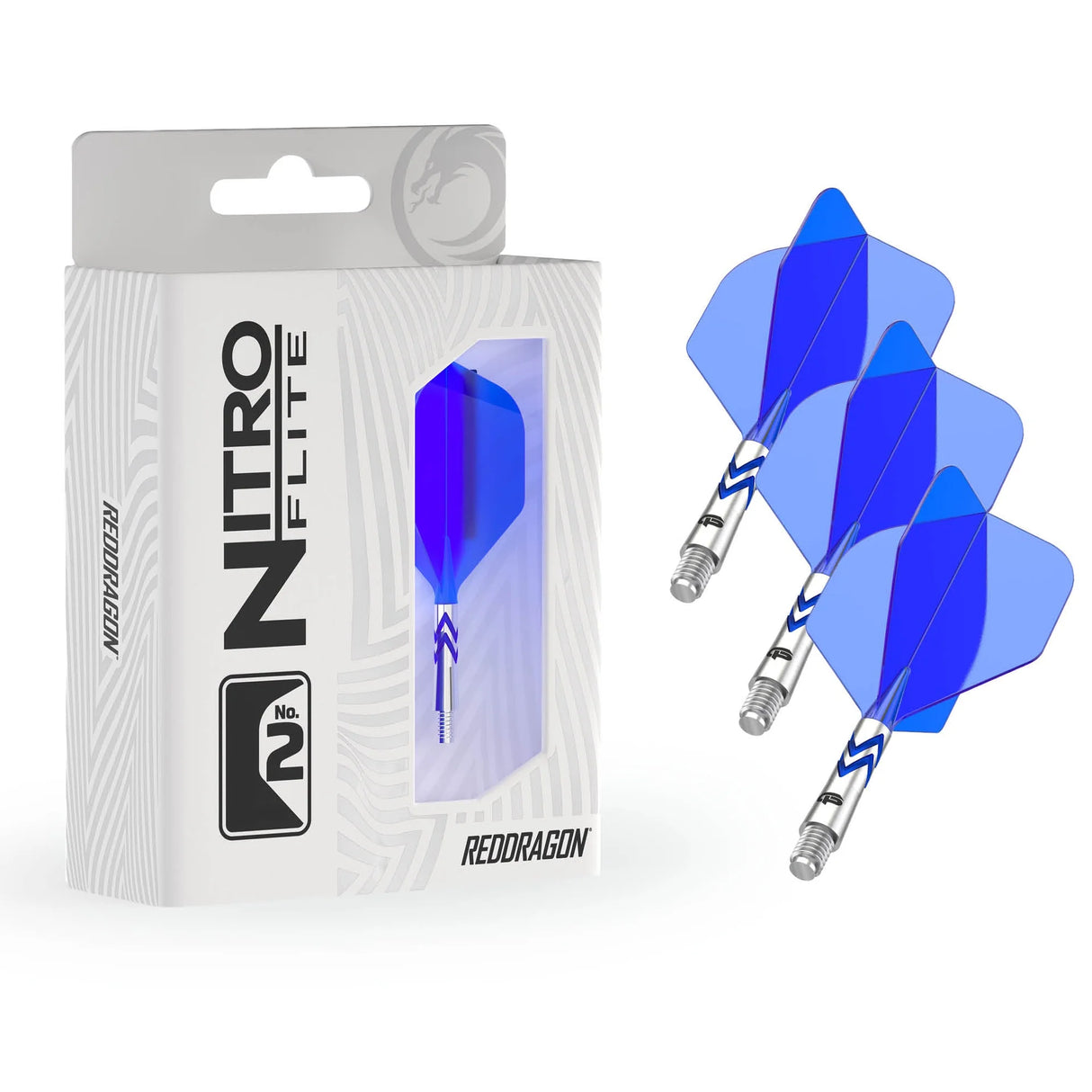 Red Dragon Nitro Flite Aluminium Gerwyn Price Edition - Dart Flights