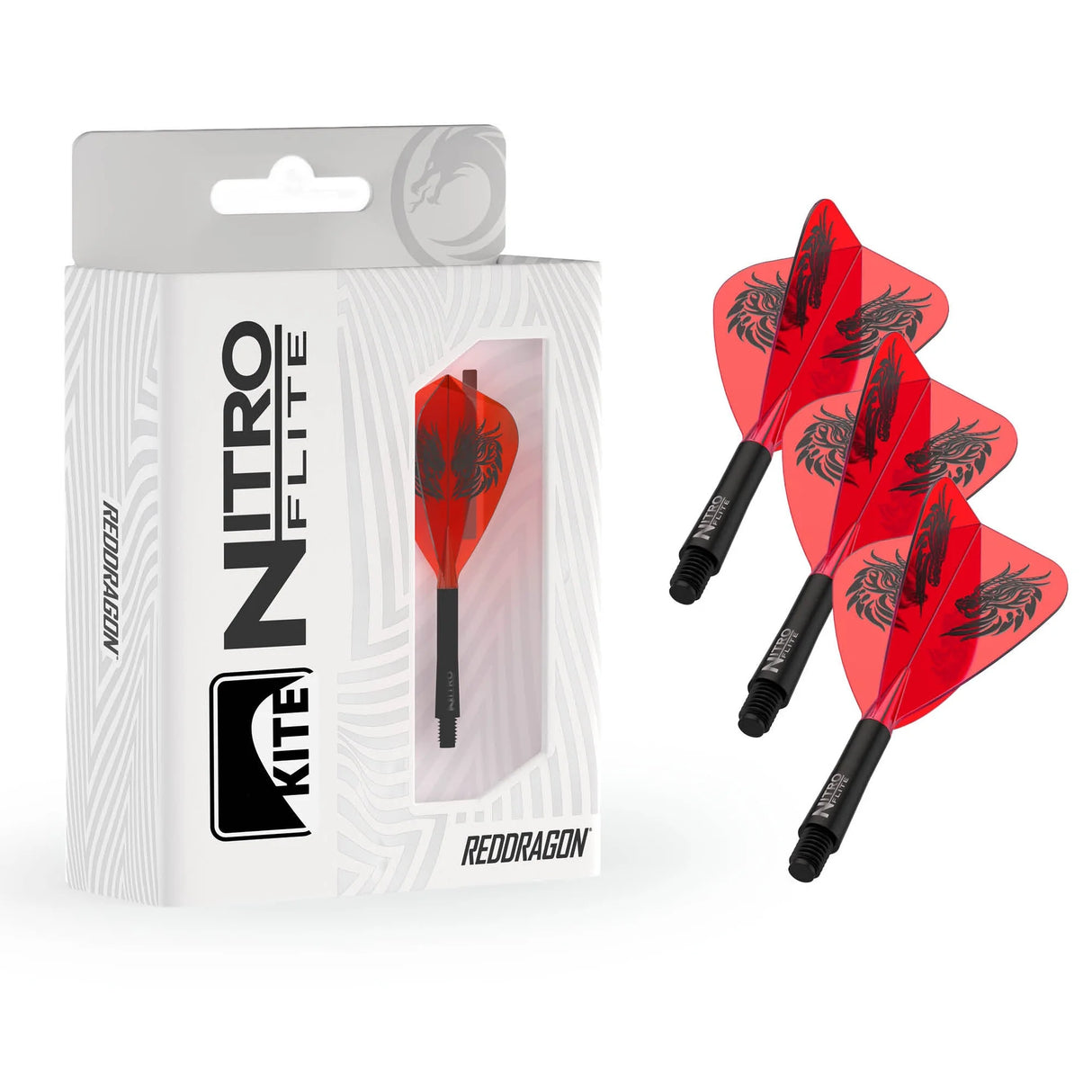 Red Dragon Nitro Flite Kite Jonny Clayton Edition - Dart Flights