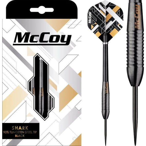 McCoy Shark - 90% Steel Tip - Black