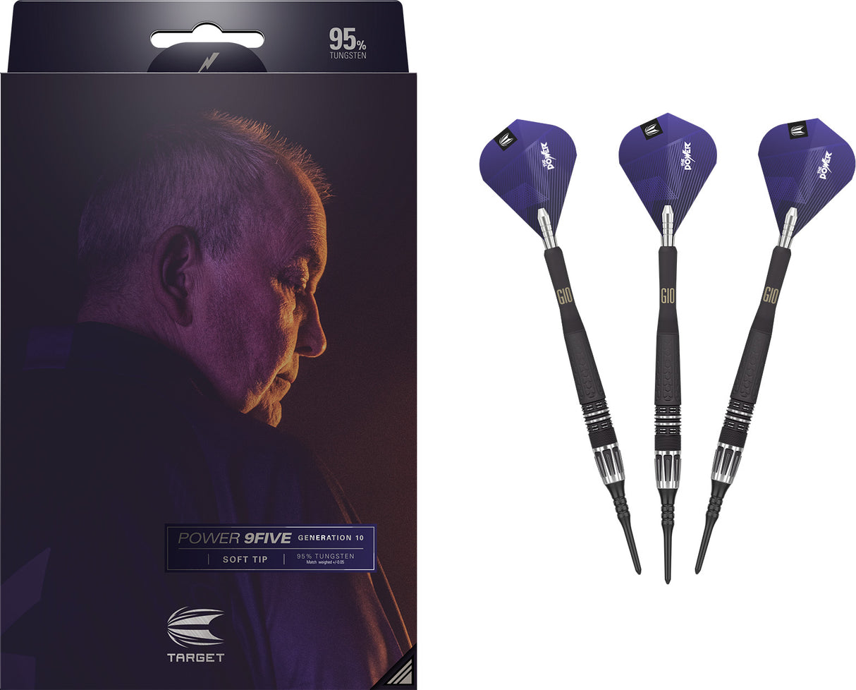 TARGET POWER 9FIVE PHIL TAYLOR G10 95% SOFT TIP