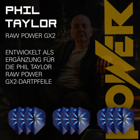 Target Pro Ultra  Flights Phil Taylor Power Gx2 | 3 sets No.6