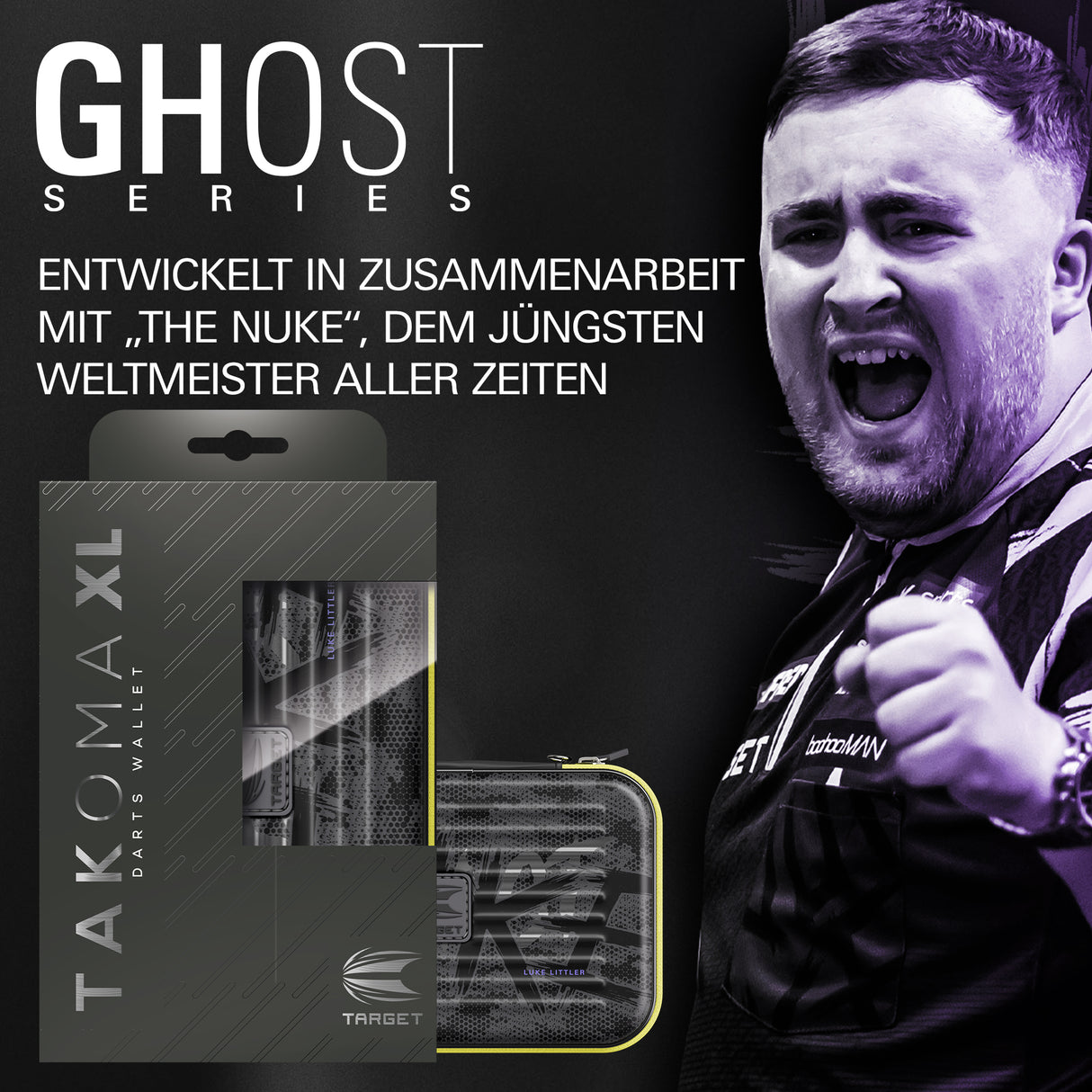 Target Takoma Luke Littler Ghost XL Case