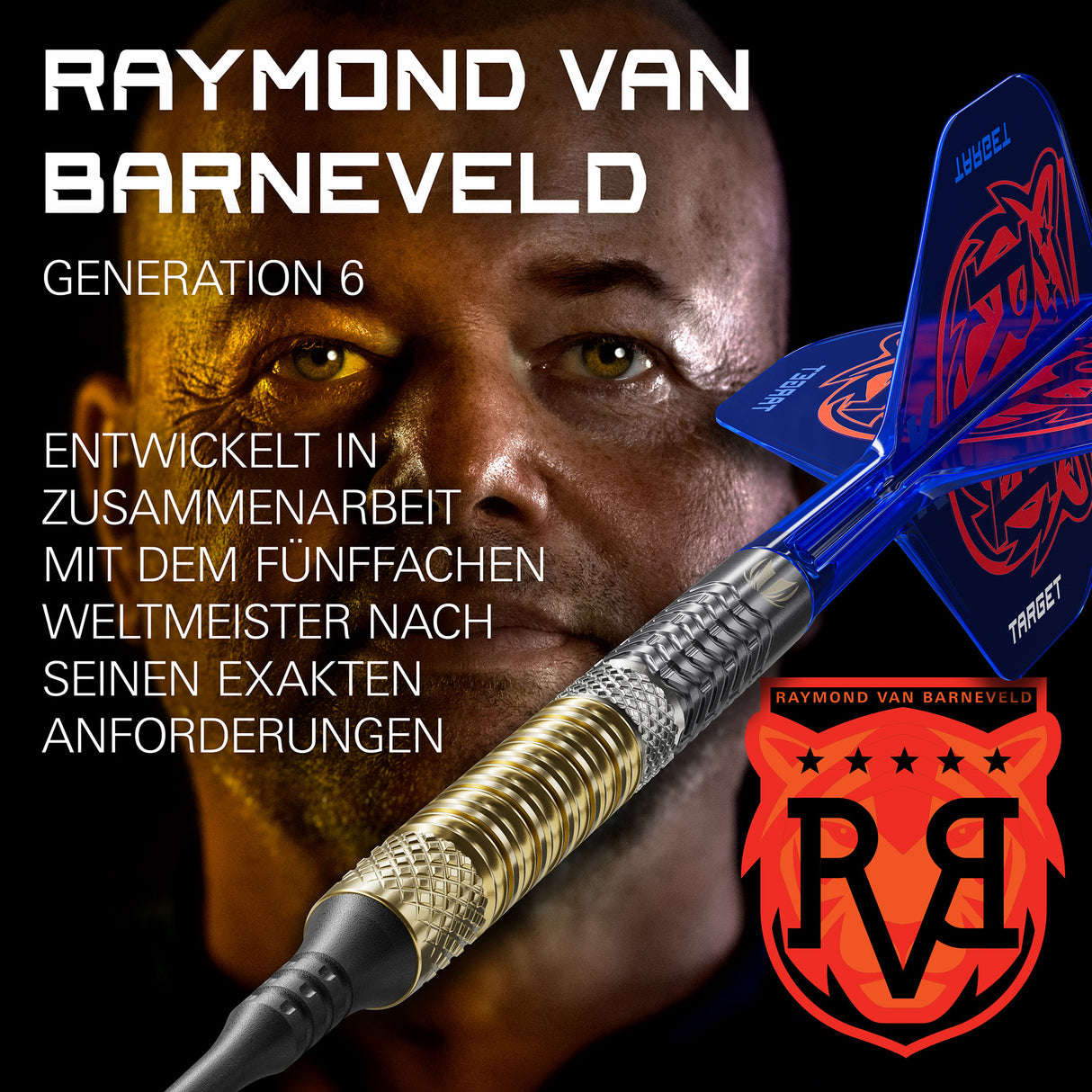 Target Raymond van Barneveld G6 95% Soft tip