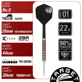 Target Japan Pime Series Raptor G6 GEORGE NISHITANI Steel 90% Tungsten