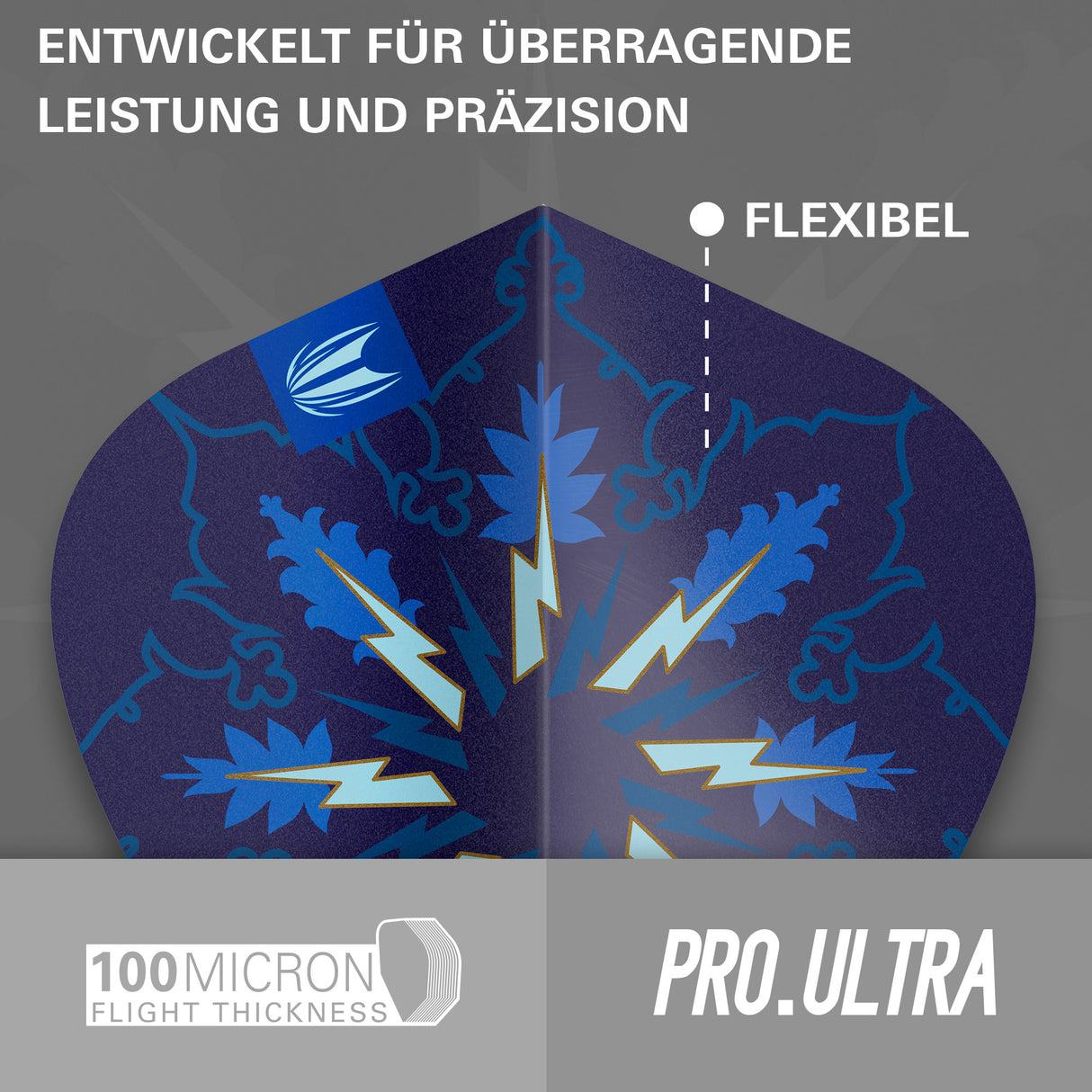 Target Pro Ultra Flights Phil Taylor Power Gx2 | 3 sets Kite