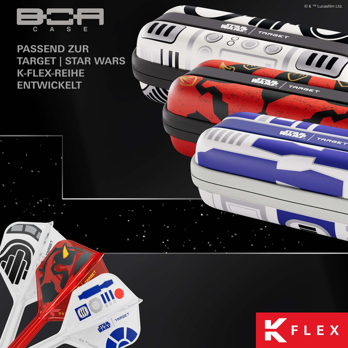 Target Star Wars Stormtrooper Boa Dartcase