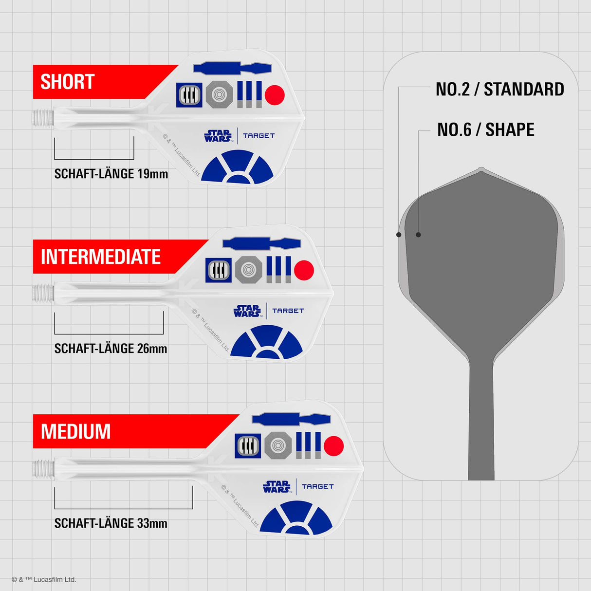 Target Star Wars R2D2 K-Flex No. 2 Flights