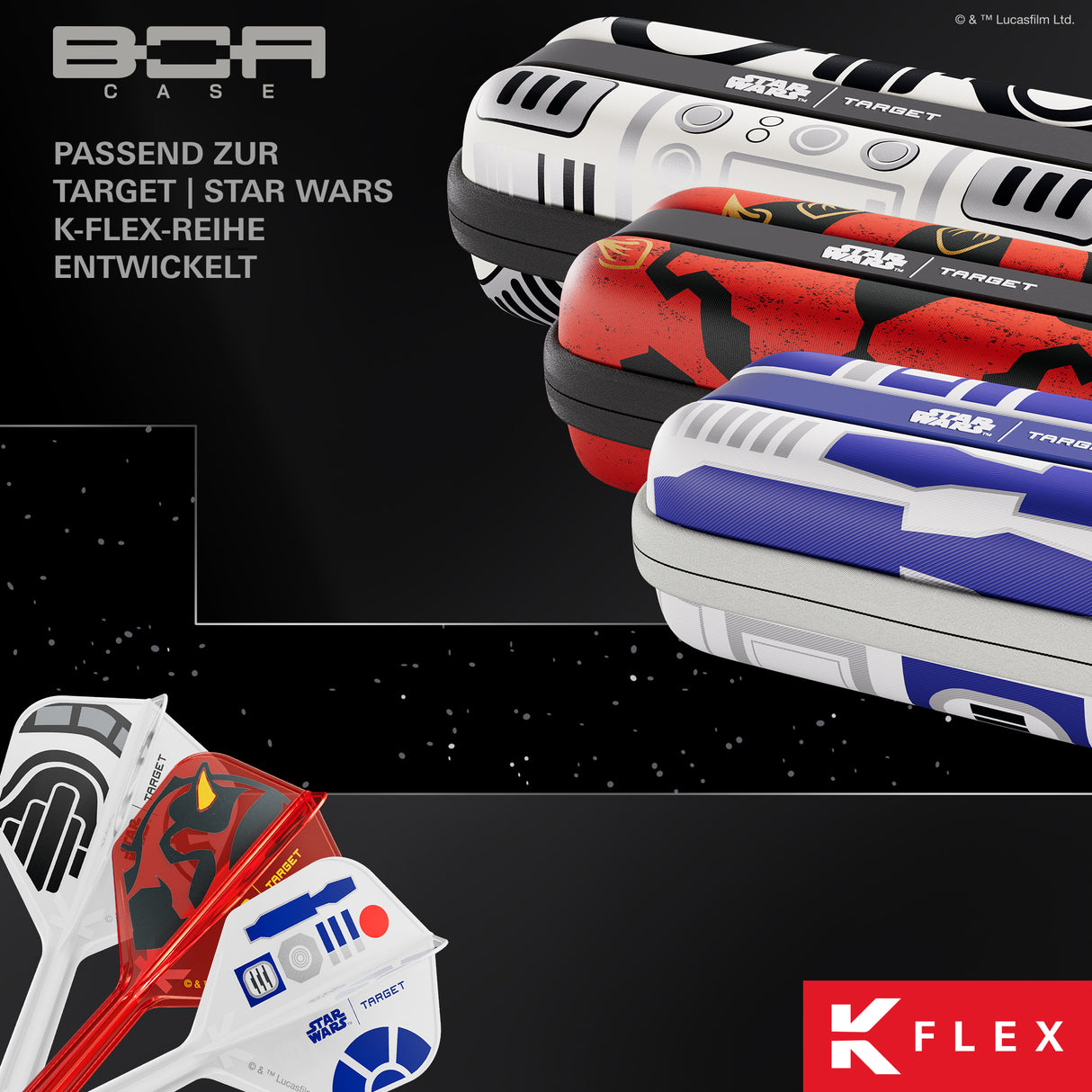 Target Star Wars R2D2 Boa Dartcase