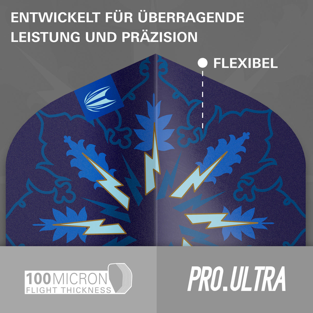 Target Pro Ultra  Flights Phil Taylor Power Gx2 | 3 sets No.2