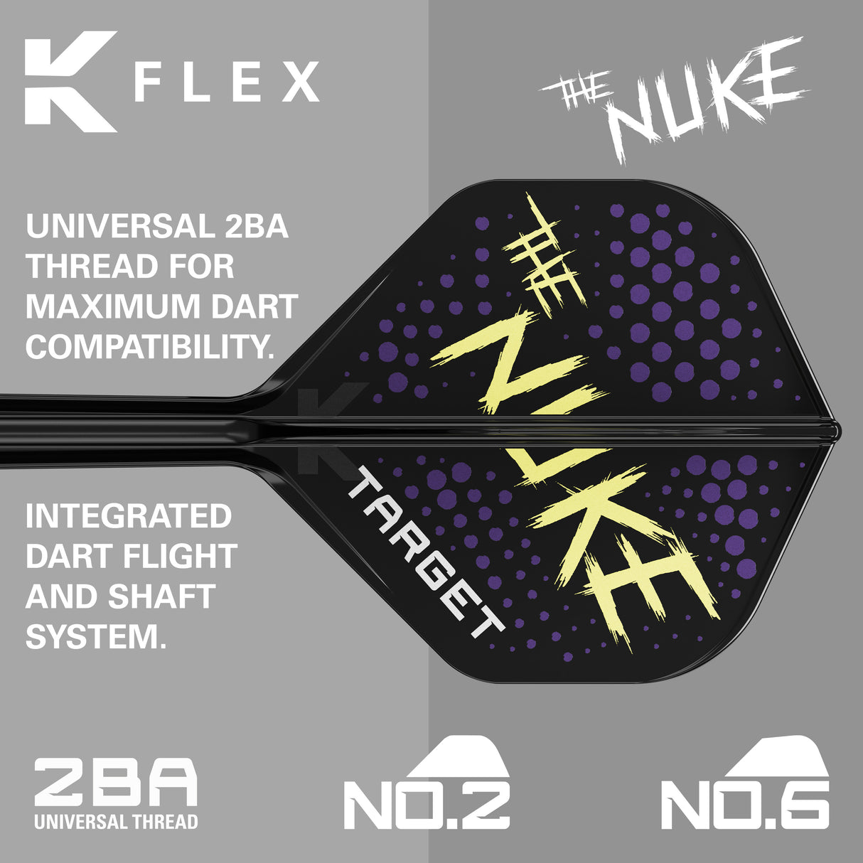 Target Luke 'THE NUKE' Littler K-Flex NO.6 Shape 2024