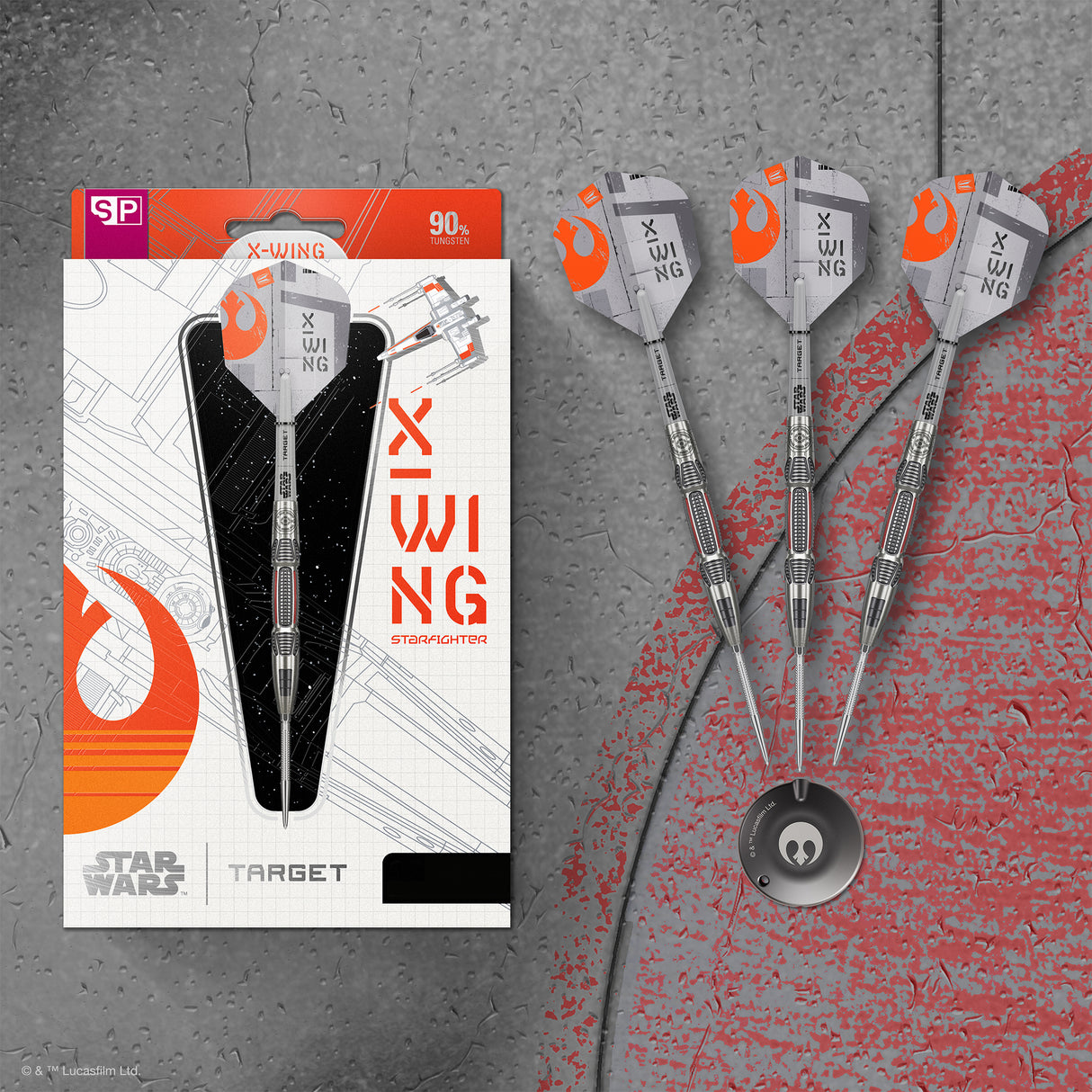 Target Star Wars X-Wing Swiss Point Steeldarts