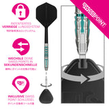 Target Japan Black Marque Pierce SP Steeltip