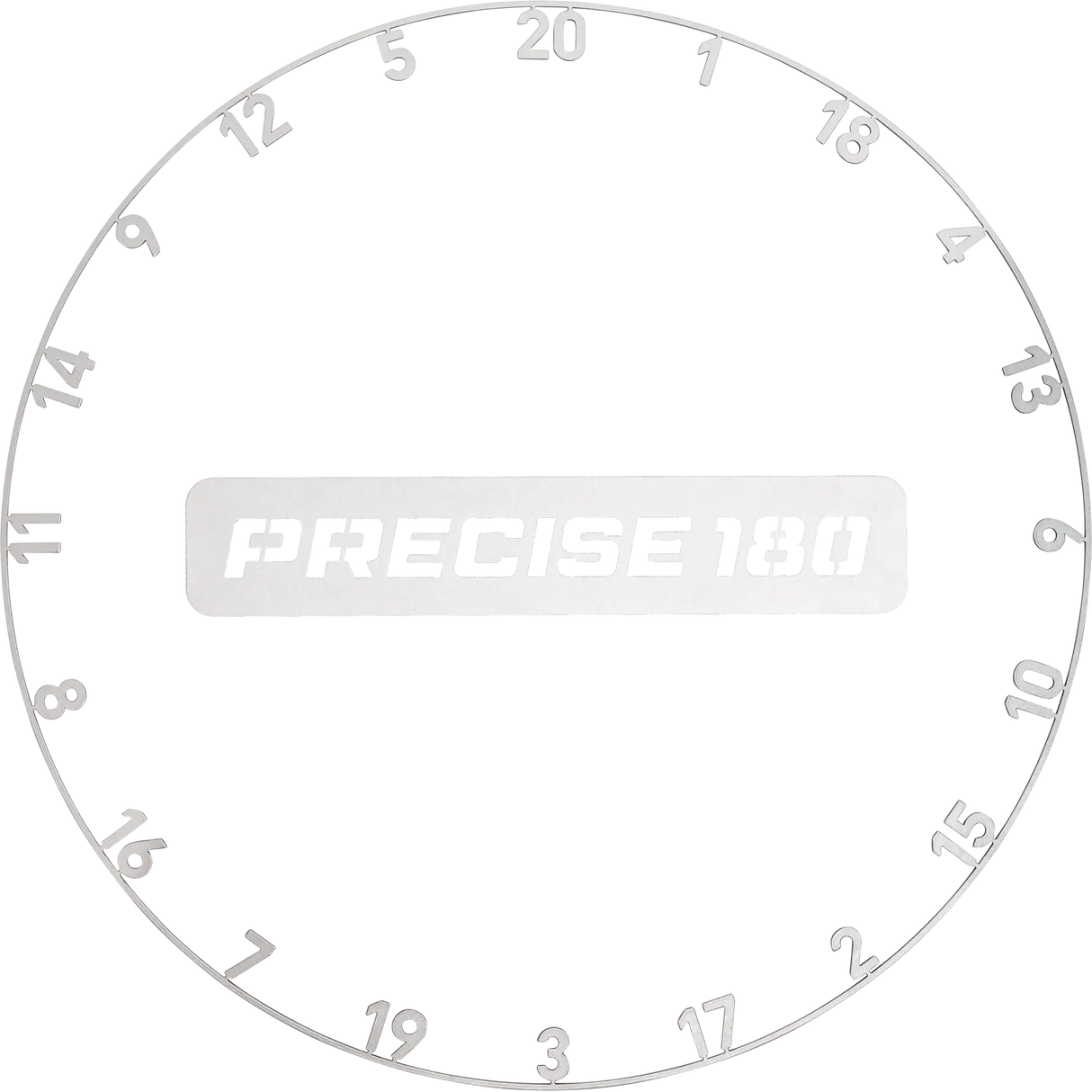 Precise180 Zahlenring Gunmetal