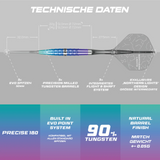 Precise180 - Northern Lights SUP - 22g - Steeldart