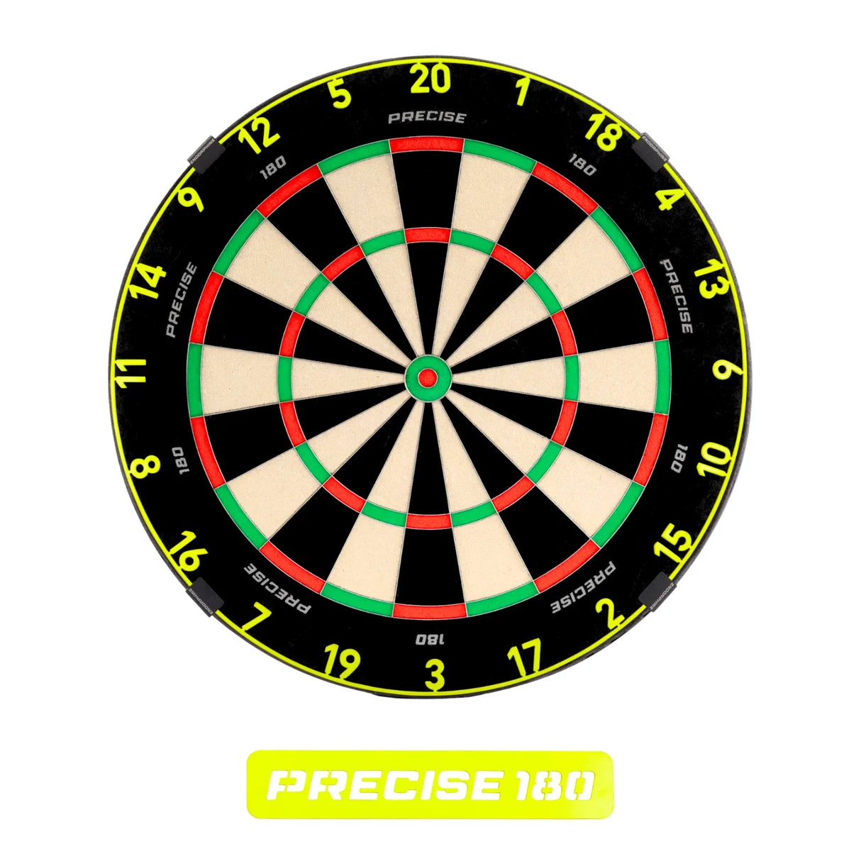 Precise180 - Endorphine Dartboard Electric Yellow