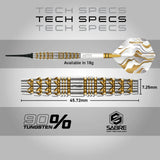 Red Dragon Paradym Darts Gold & Silver Torpedo Softdarts