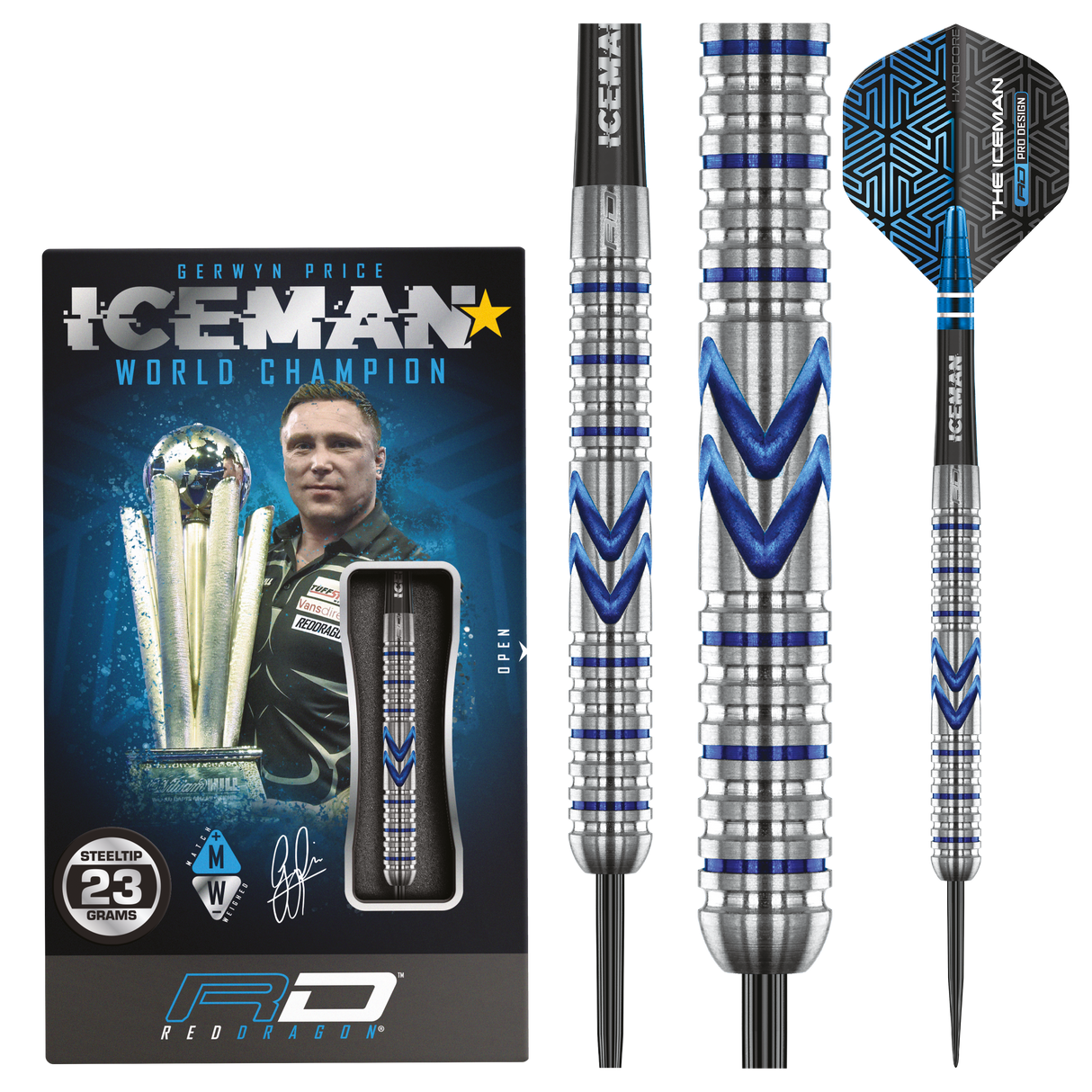 Red Dragon Gerwyn Price Midnight Edition Steeldarts