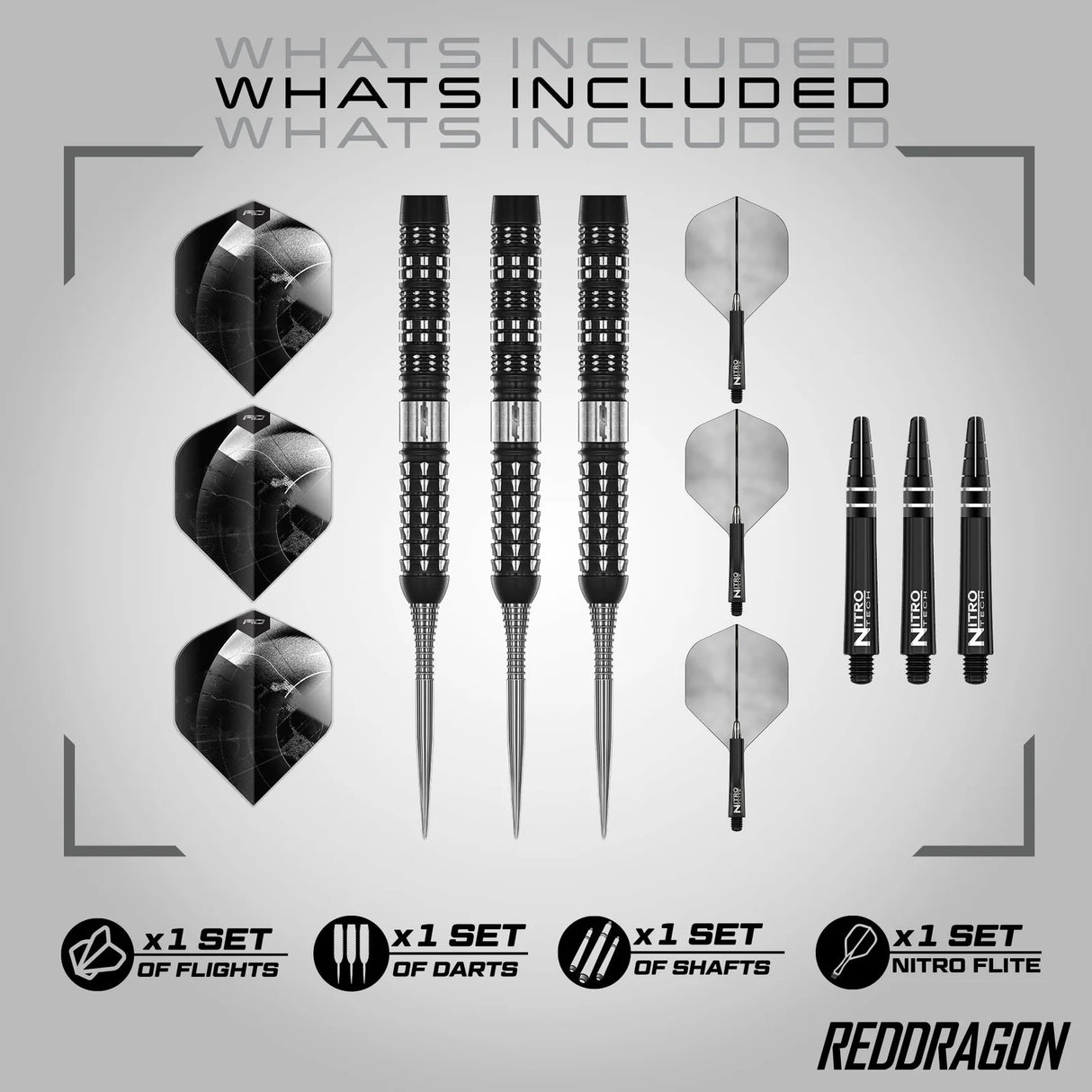 RedDragon Recon Parallel Steeldarts