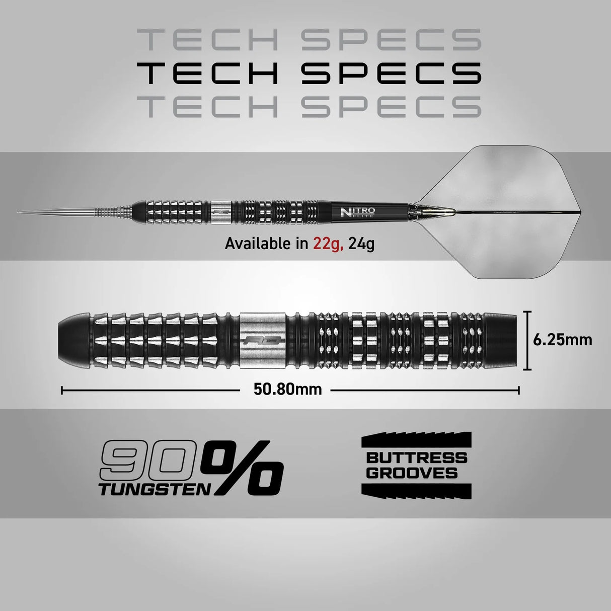 RedDragon Recon Parallel Steeldarts