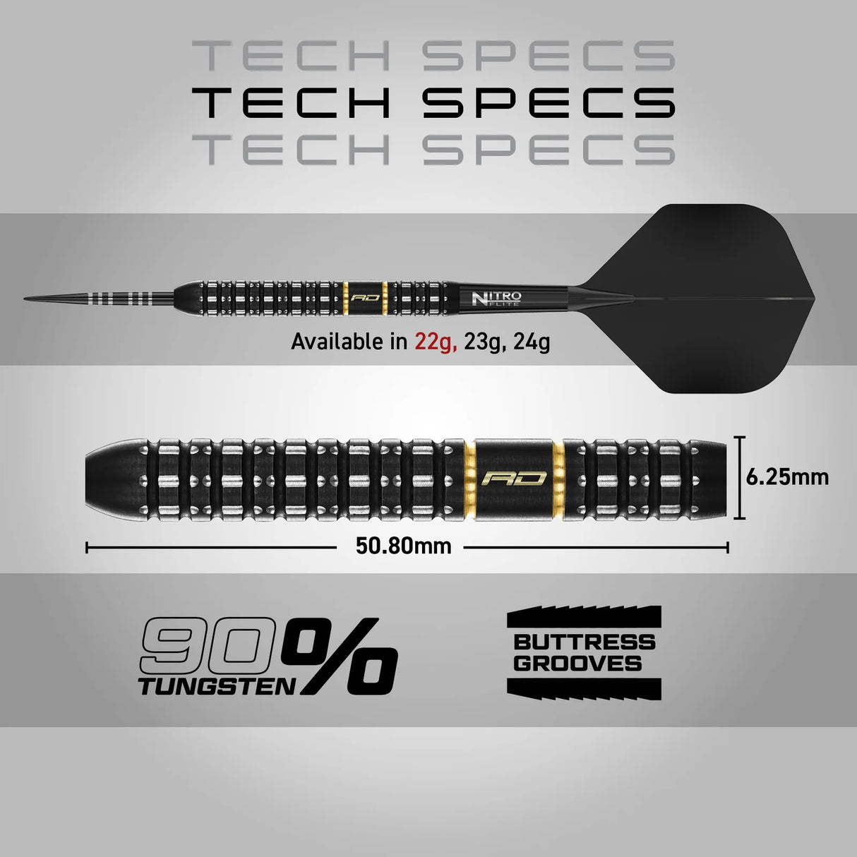 RedDragon Ascend Parallel Steeldarts
