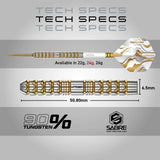 Red Dragon Paradym Darts Gold & Silver Parallel