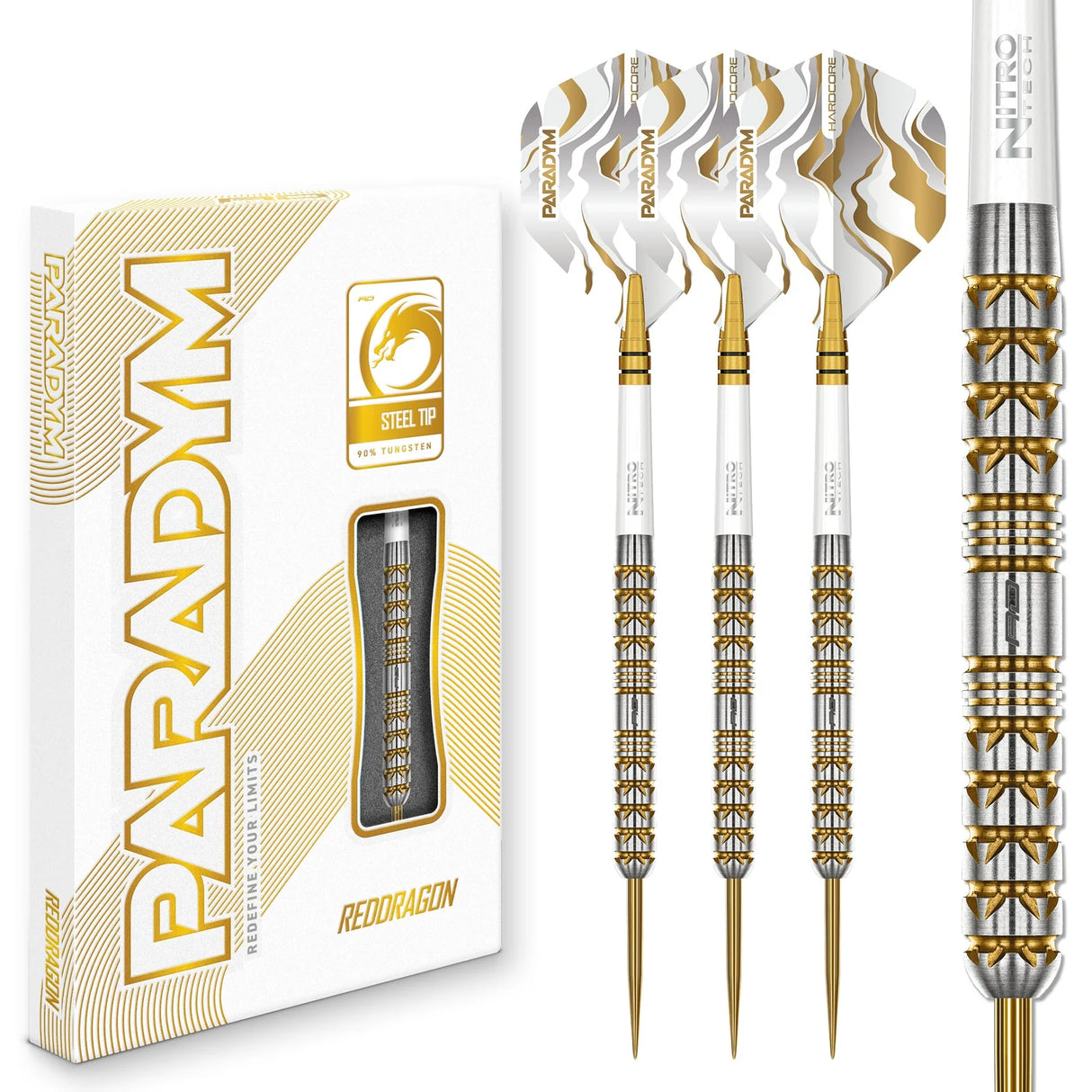 Red Dragon Paradym Darts Gold & Silver Parallel
