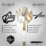 Red Dragon Paradym Darts Gold & Silver Torpedo Softdarts