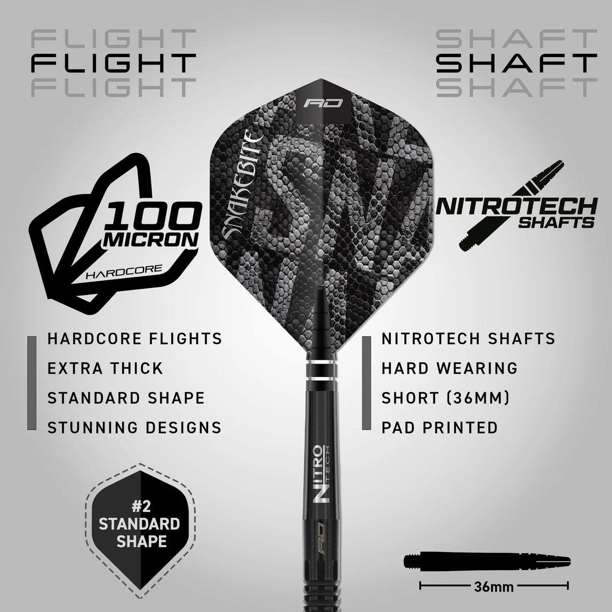 Red Dragon Peter Wright Black Mamba Softdart