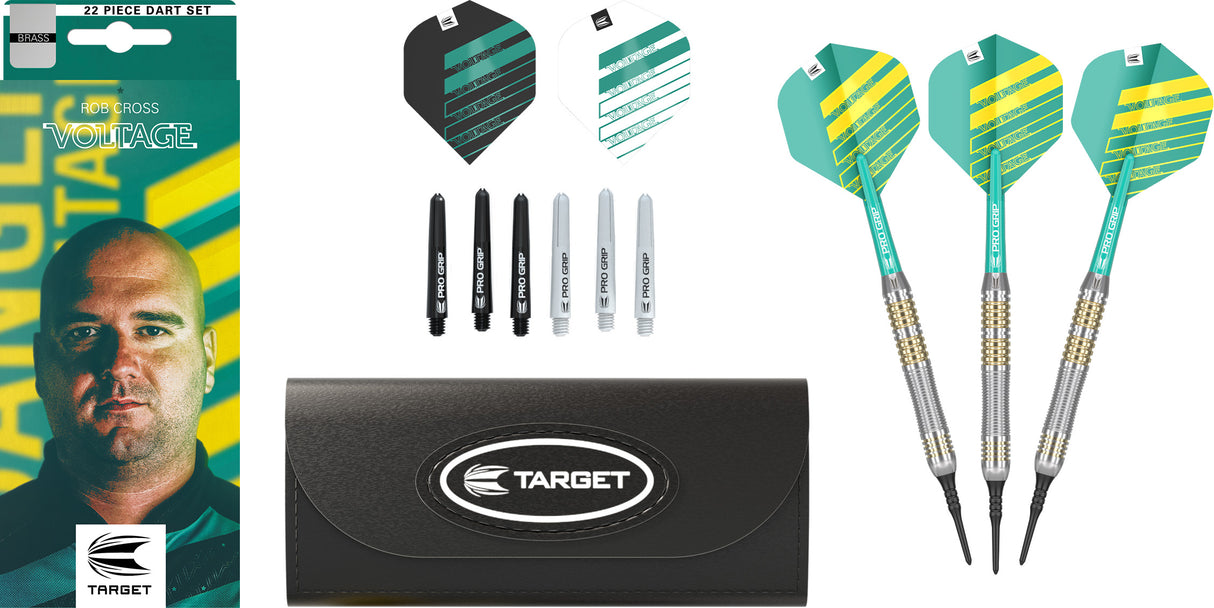 TARGET ROB CROSS BRASS 18G SOFT TIP