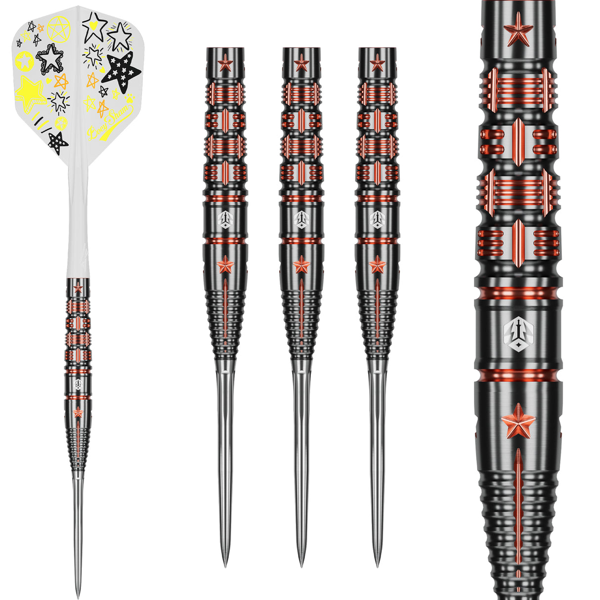 Caliburn Playerdarts BoeySham Steeltip