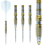 Caliburn Player Darts - Steeltip - 90% Tungsten - Gold Spear - 23g