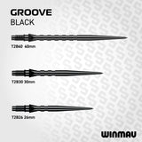 Winmau Switch Points Groove Black